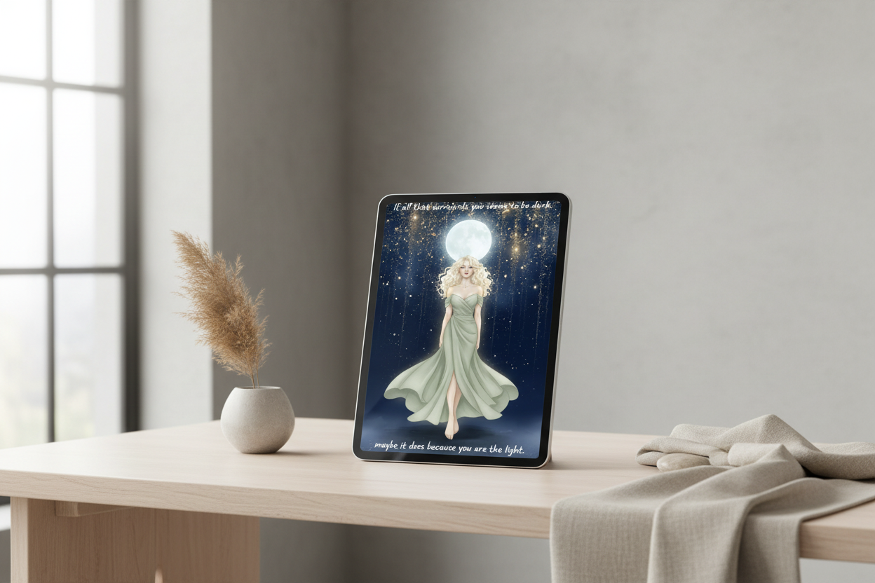 Inspirational Quote iPad