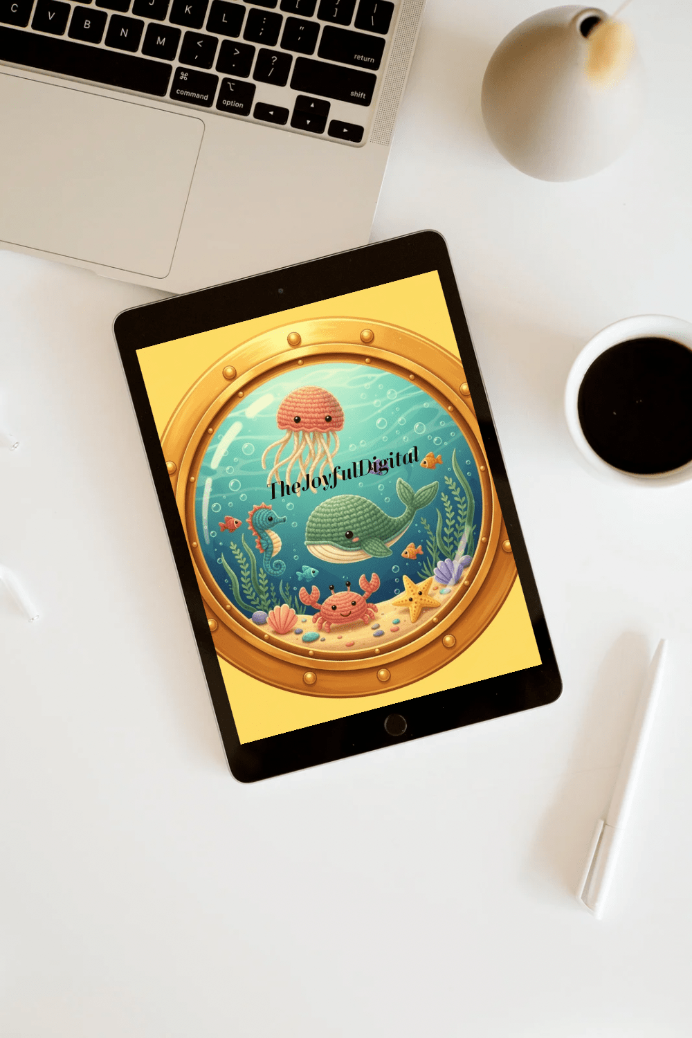 Yellow Submarine Porthole - TheJoyfulDigital