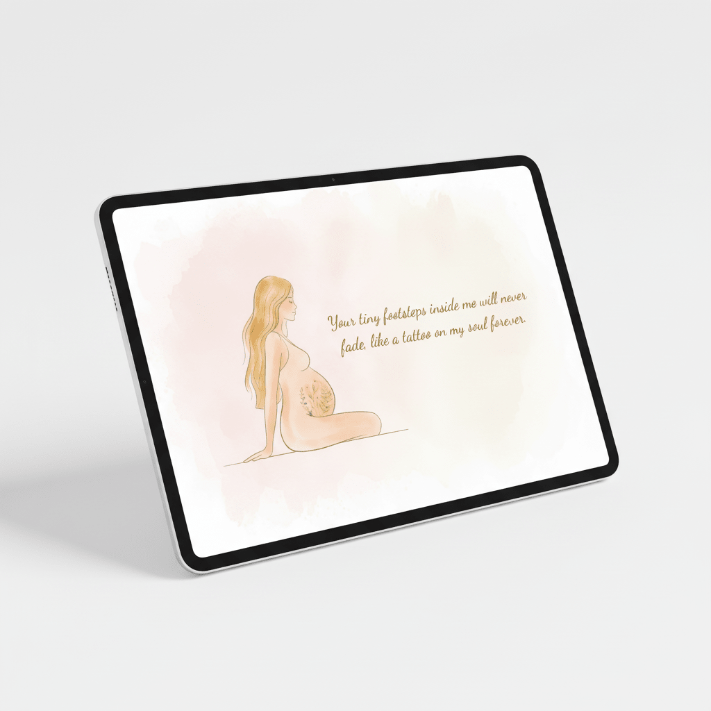 Pregnancy Card - TheJoyfulDigital