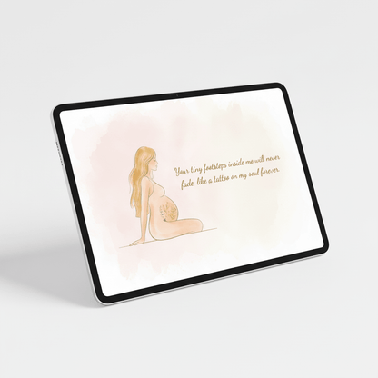 Pregnancy Card - TheJoyfulDigital