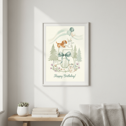 Happy Birthday Card – Age 5 - TheJoyfulDigital